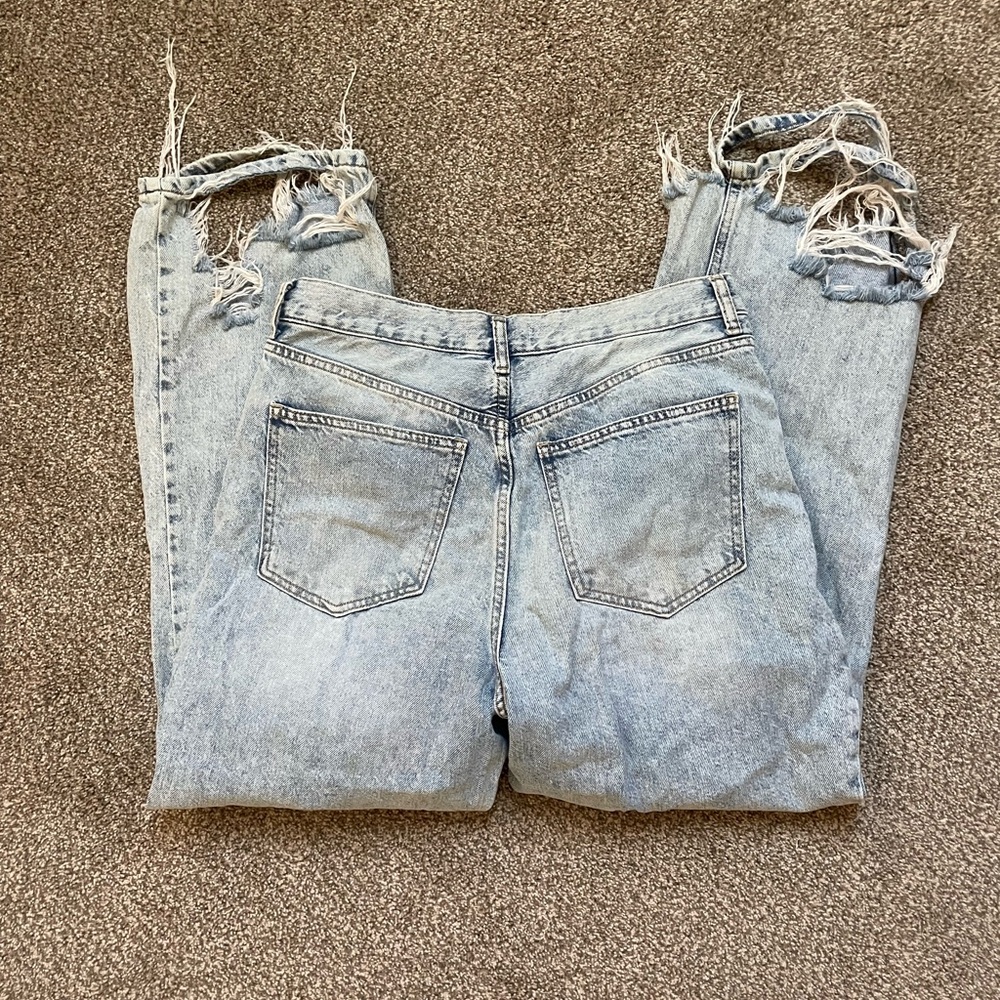 Free People Light Wash Bonita Distressed Jeans - Picture 6 of 6